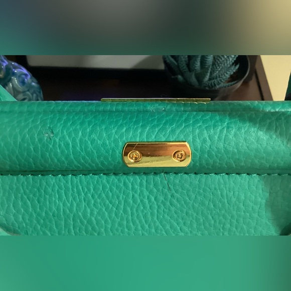 🚨 NWT Vera Pelle Bright Borsa Large Leather Pebble Embossed P… - Picture 11 of 12